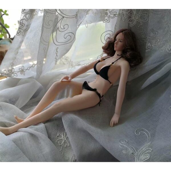 Costume da Bagno Bikini per Bambola BJD 1/6 30cm Abbigliamento Casual Bambole