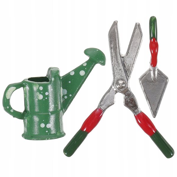 Mini-Gartenwerkzeug-Set aus Metall für Kinder und Heimdekoration
