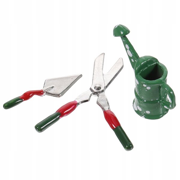 Mini-Gartenwerkzeug-Set aus Metall für Kinder und Heimdekoration