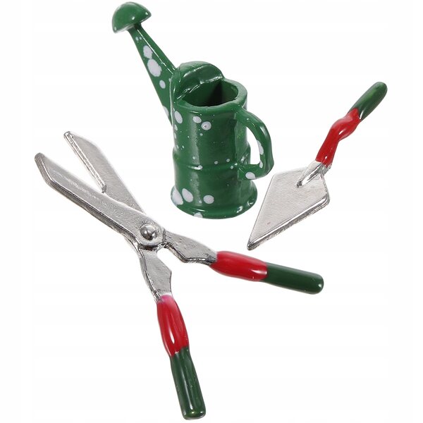Mini-Gartenwerkzeug-Set aus Metall für Kinder und Heimdekoration