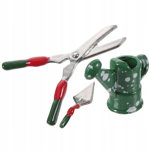Mini-Gartenwerkzeug-Set aus Metall für Kinder und Heimdekoration