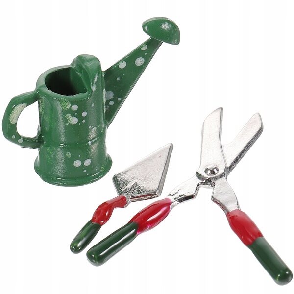 Mini-Gartenwerkzeug-Set aus Metall für Kinder und Heimdekoration