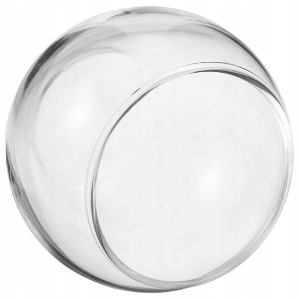 Elegantes und kompaktes Mini-Aquarium aus transparentem Glas für Dekorationen, 5 cm