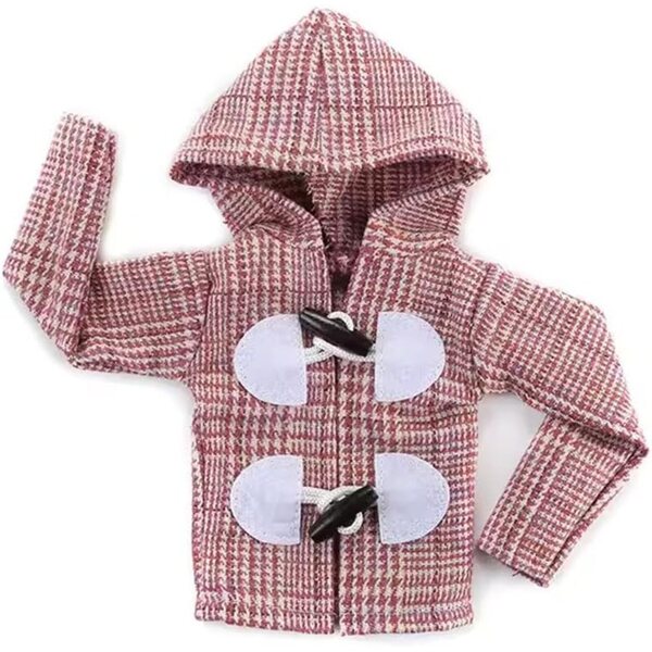 Cappotto a Quadri Casual per Bambola BJD 1/3 da 60 cm - Abbigliamento Uteruik