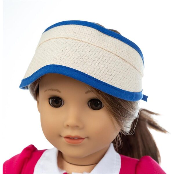 Set Abbigliamento Sportivo per Bambole 46 cm con Abito, Cappello e Accessori