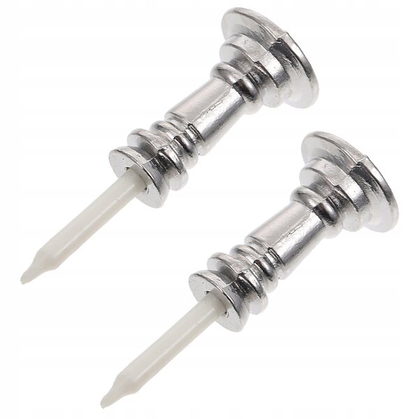 Lot de 2 Mini Chandeliers Décoratifs en Métal et Résine pour Miniatures