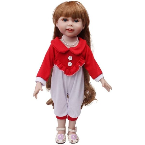 Lässige Overalls für 18 Zoll American Doll – Modekleidung