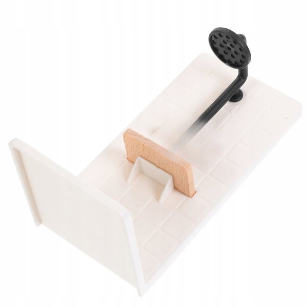 Miniatuur badkamermeubelset voor poppenhuizen, schaal 1:12 realistisch