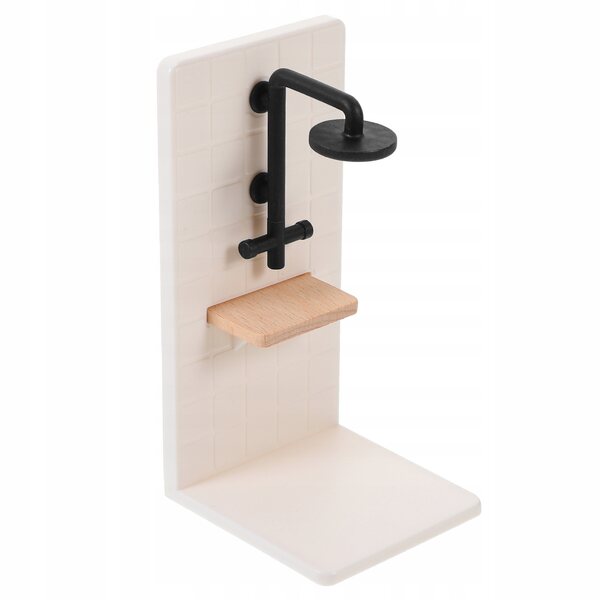 Miniatuur badkamermeubelset voor poppenhuizen, schaal 1:12 realistisch