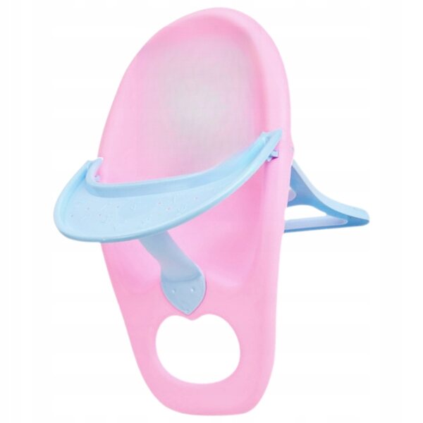 Mini sedia in plastica rosa per piccoli animali domestici e giochi