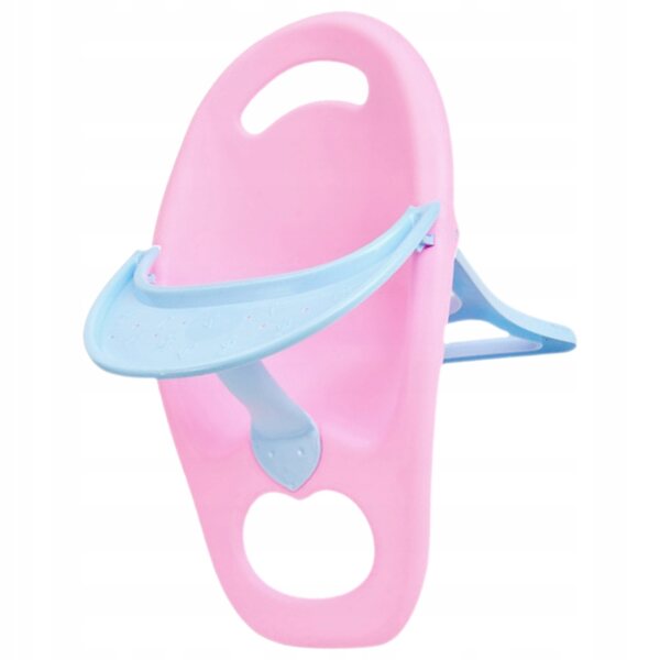 Mini sedia in plastica rosa per piccoli animali domestici e giochi