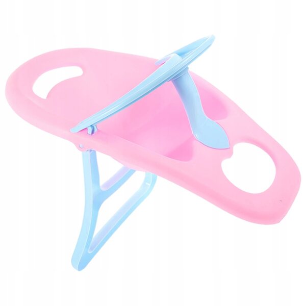 Mini sedia in plastica rosa per piccoli animali domestici e giochi