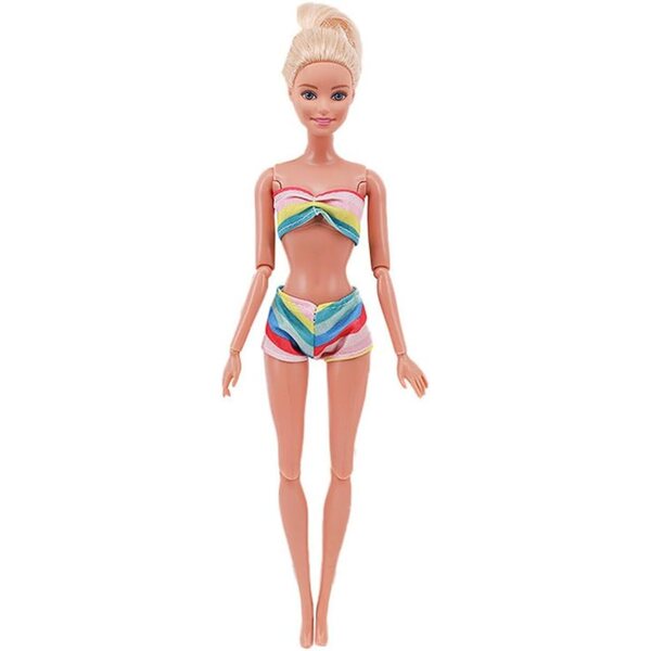 Costume da Bagno Bikini per Bambola 30 cm - Abito Moda Uteruik per Bambine