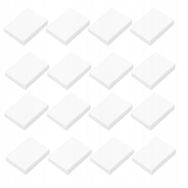 Mini Libri in Carta per Case delle Bambole, Set da 25 Pezzi Bianchi