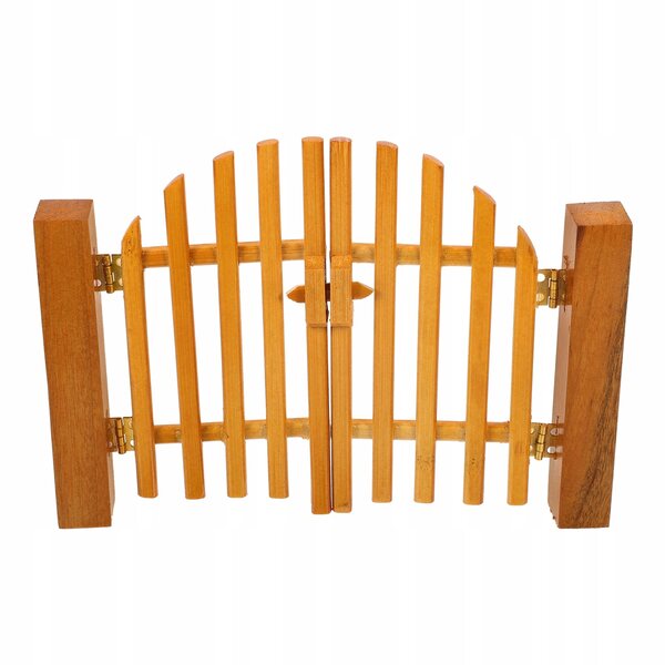 Mini Cancello in Legno Decorativo per Case delle Bambole 17x12,5 cm