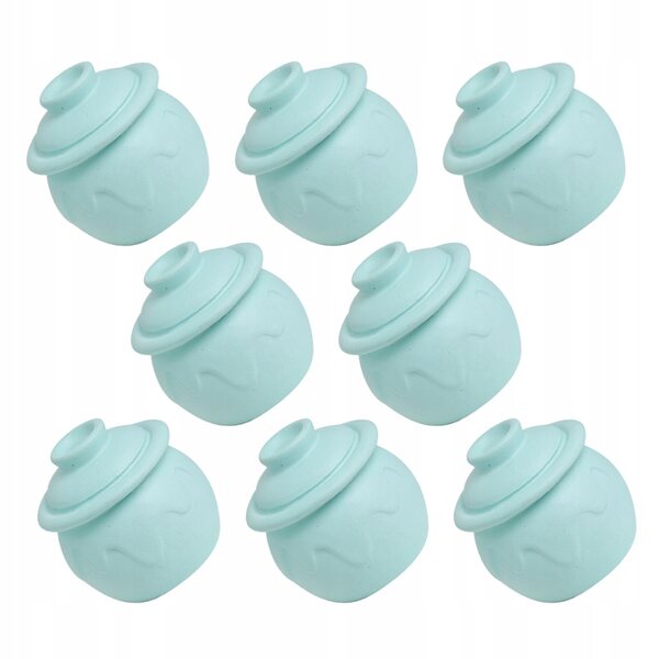 Lot de 8 mini pots à concombres en vinyle pour jeu et décoration d'enfants