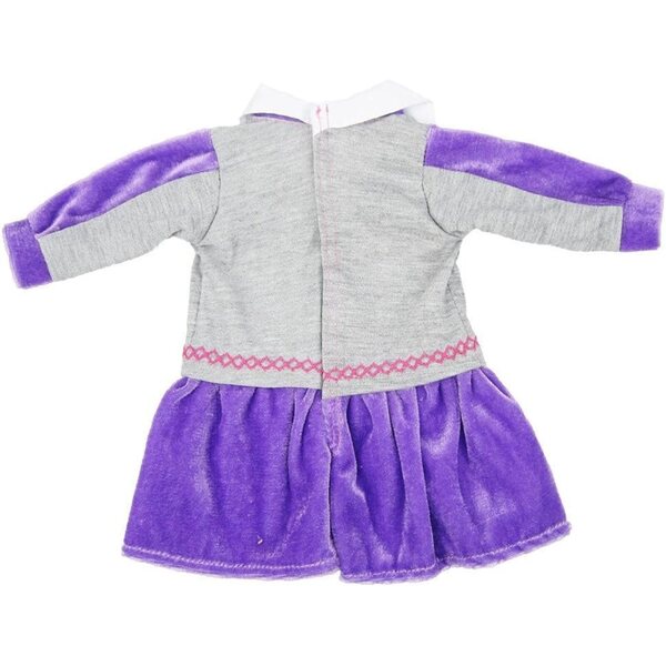 46-cm-Puppen-Outfit mit Kaninchen-Aufdruck, lässiges Outfit für 18-Zoll-Puppen
