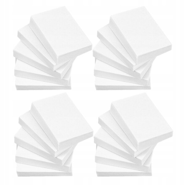 Interaktives Mini-Buch für Puppenhäuser aus weißem Papier, 2,1 x 1,6 cm