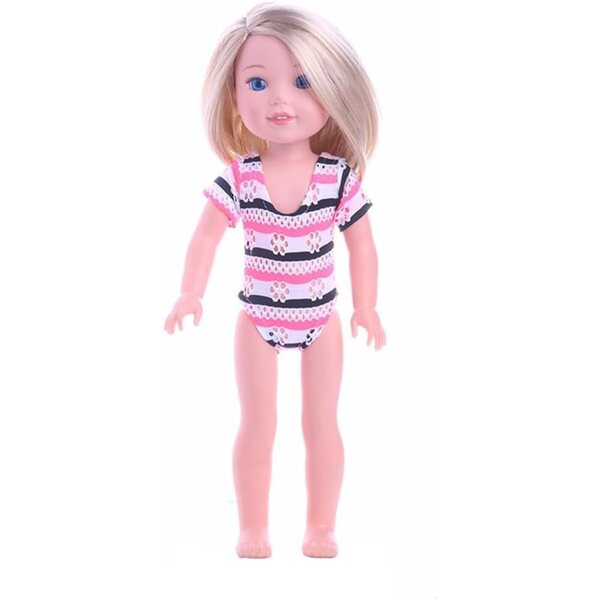 Costume da bagno intero per bambole 36 cm - Accessorio sicuro e colorato Uteruik