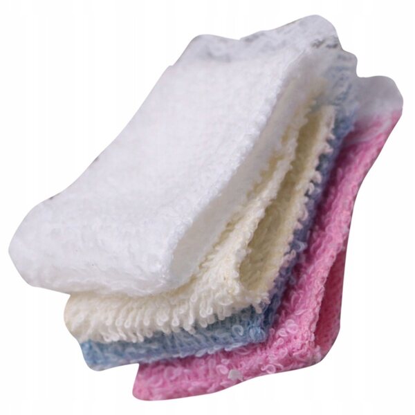 Set 4 Mini Asciugamani Decorativi per Casa delle Bambole – Accessori Bagno Multifunzione