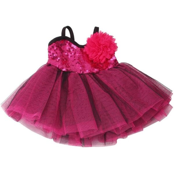Abito in pizzo con copricapo floreale per bambola americana da 46 cm (18 pollici)