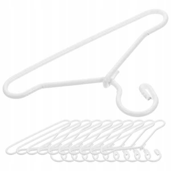 Set 20 Mini Appendiabiti in Metallo per Abiti da Bambola, Eleganti e Resistenti