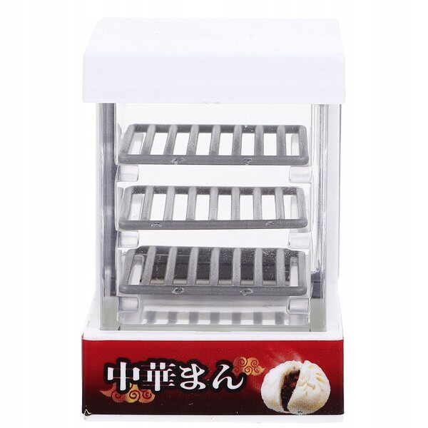 Mini Vetrina Refrigerata Bianca per Casa delle Bambole in Plastica Resistente
