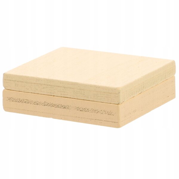 Miniatura Scatola per Colori in Legno e Plastica per Casa delle Bambole