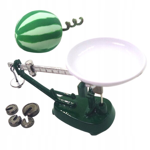 Balance Vintage Metallminiatur für Puppenhäuser im Maßstab 1:12