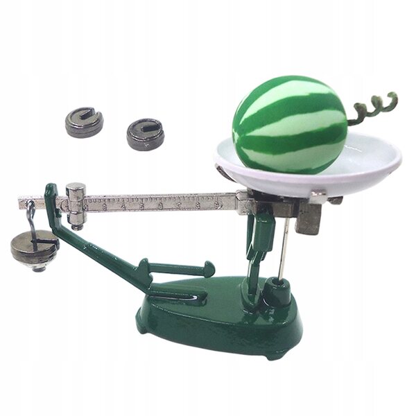 Balance Vintage Metallminiatur für Puppenhäuser im Maßstab 1:12