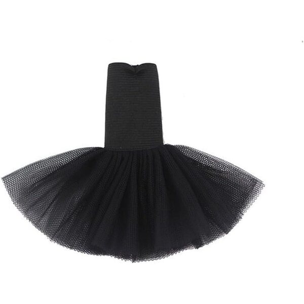 Schwarzes Tutu-Kleid für 11,5-Zoll-Puppe – stilvolles und modisches Outfit