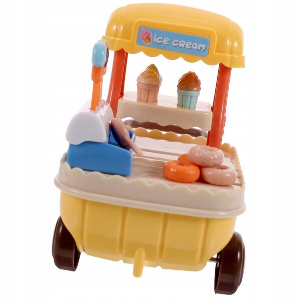 Mini Van Dessert Model i plastik til børn - Kreativt spil og dekoration
