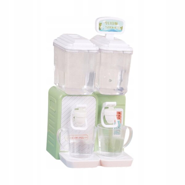 Grüner Wasserspender für Puppenhaus, Miniaturmöbel 1:12