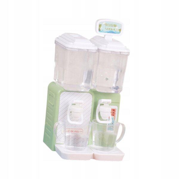 Grüner Wasserspender für Puppenhaus, Miniaturmöbel 1:12