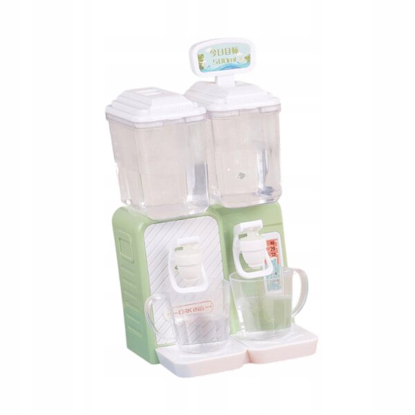Grüner Wasserspender für Puppenhaus, Miniaturmöbel 1:12