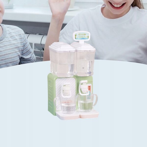 Grüner Wasserspender für Puppenhaus, Miniaturmöbel 1:12