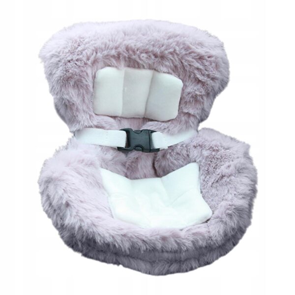 Fotelik per bambole viola in metallo, accessorio decorativo e regalo creativo