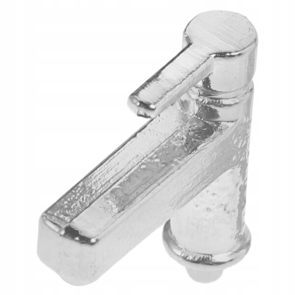 Miniatura metalico rubinetto per casa delle bambole realistico e resistente 1:12