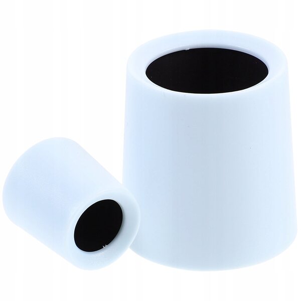 Lot de 2 mini poubelles pour maisons de poupées en plastique