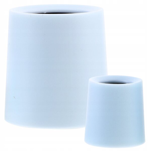 Lot de 2 mini poubelles pour maisons de poupées en plastique