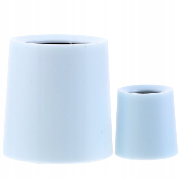 Lot de 2 mini poubelles pour maisons de poupées en plastique
