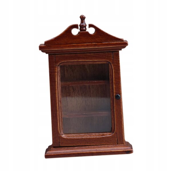 Miniatura Szafka 1:12 in Legno per Casa delle Bambole, Arredo Scenografico