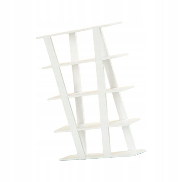 Miniatura 1:12 Regalo Bianco in Legno per Casa delle Bambole, Mobile Stativo