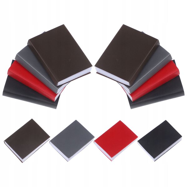 Set 12 Mini Libricini in Carta per Case delle Bambole Decorazioni Creative