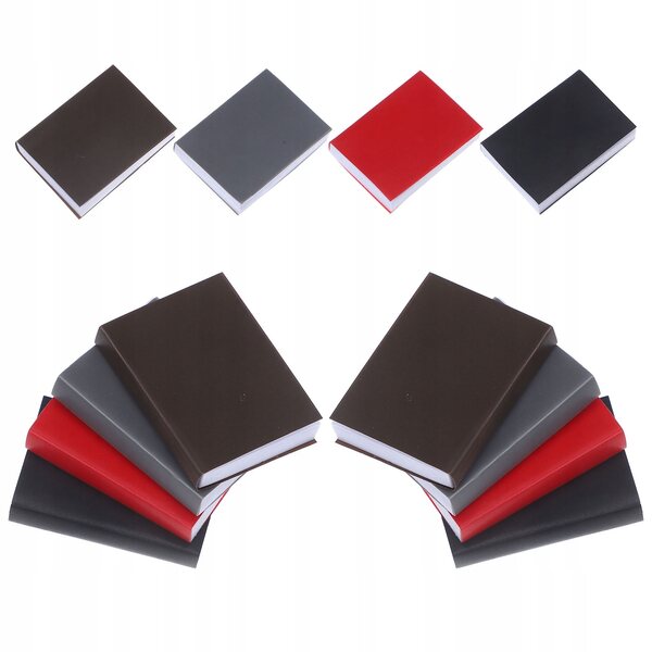 Set 12 Mini Libricini in Carta per Case delle Bambole Decorazioni Creative