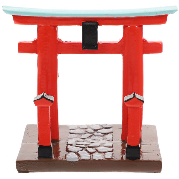 Miniatura Brama Torii in Resina per Decorazioni e Case di Bambole