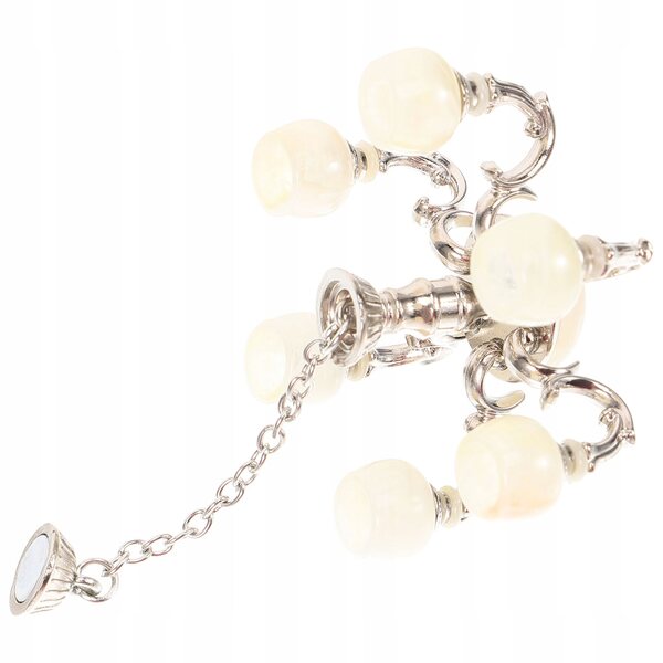 Lampada Sospesa Miniatura in Metallo per Casa delle Bambole, Elegante e Realistica