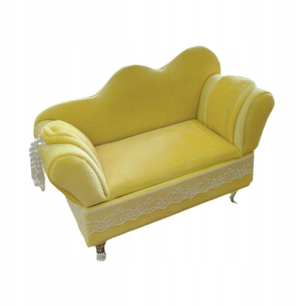 1/12 Puppenhaus-Schmuckkästchen in Sofaform
