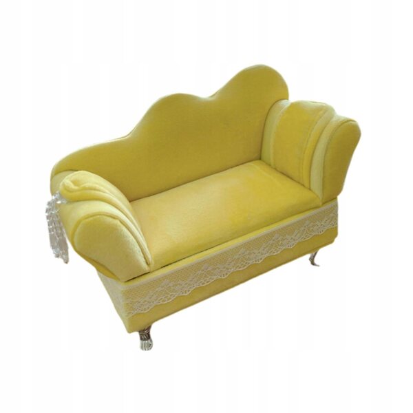 1/12 Puppenhaus-Schmuckkästchen in Sofaform