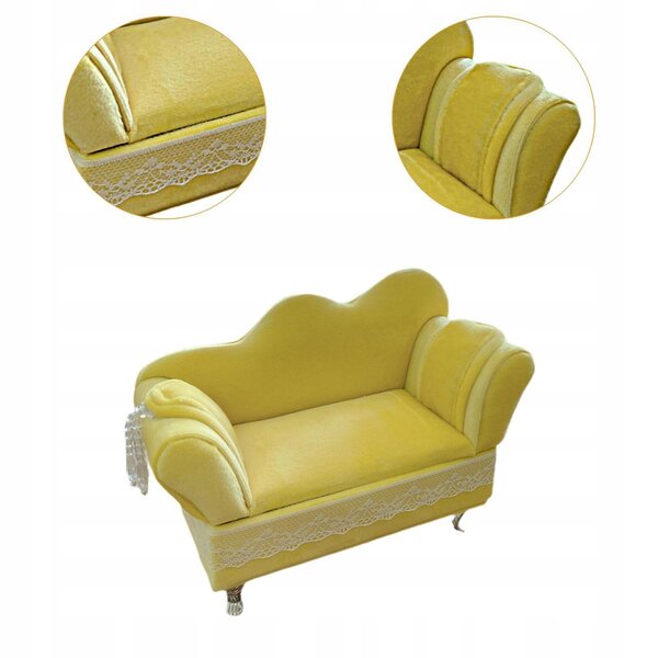 1/12 Puppenhaus-Schmuckkästchen in Sofaform